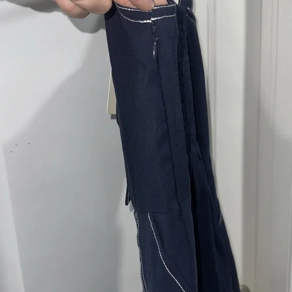 NWT A New Day Nautical Twist Tie Front Dress - Picture 12 of 13